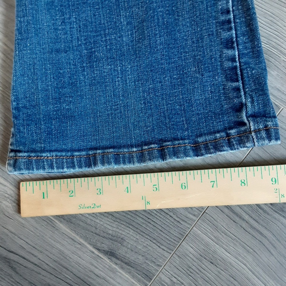 Levis 529 Curvy Bootcut Jeans Womens Medium Wash Blue Denim Pants Sz 16 - Picture 5 of 15